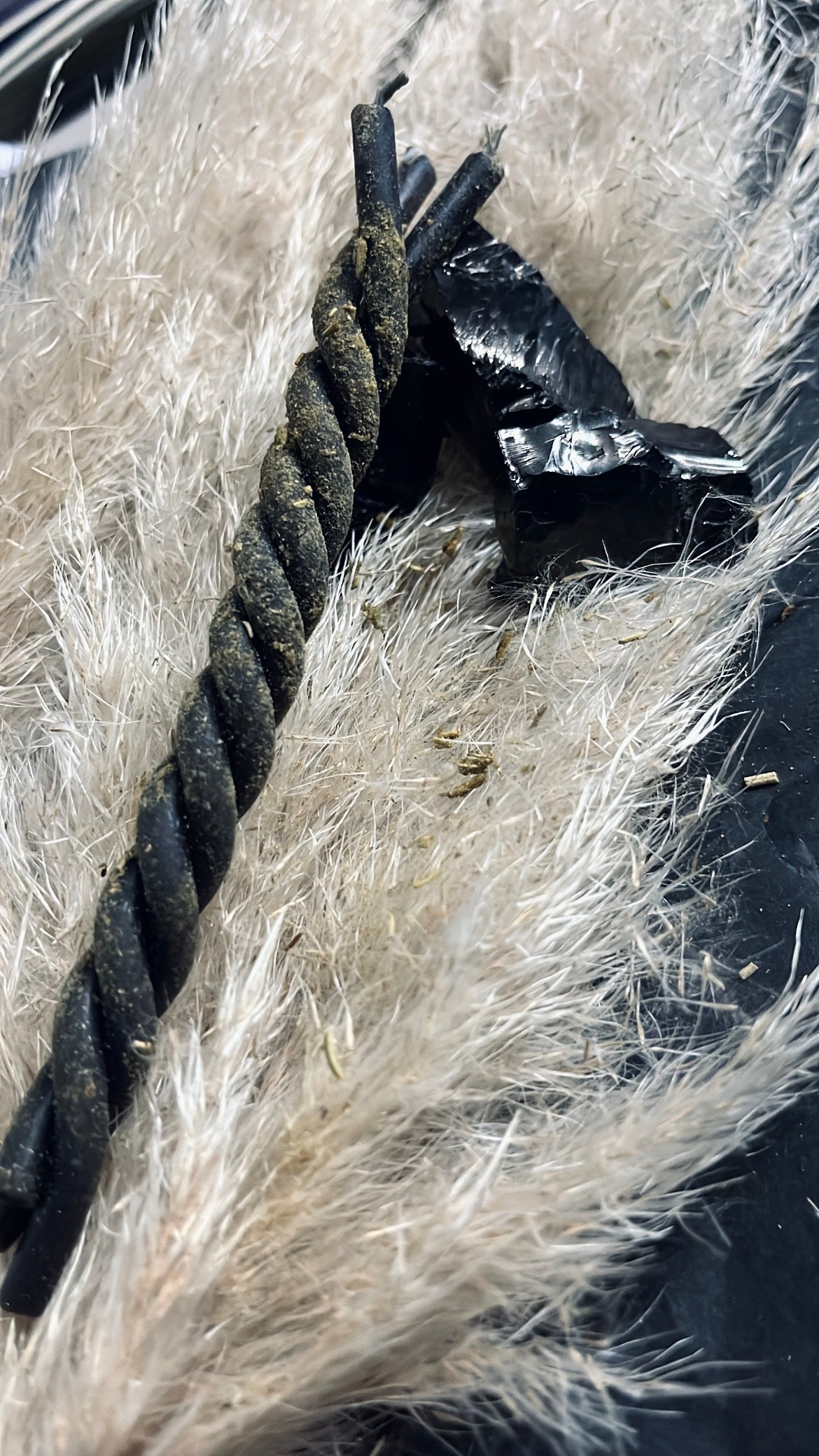 Ritualkerze Black Protection – Schutz vor bösem Blick, Verwünschungen & negativer Energie