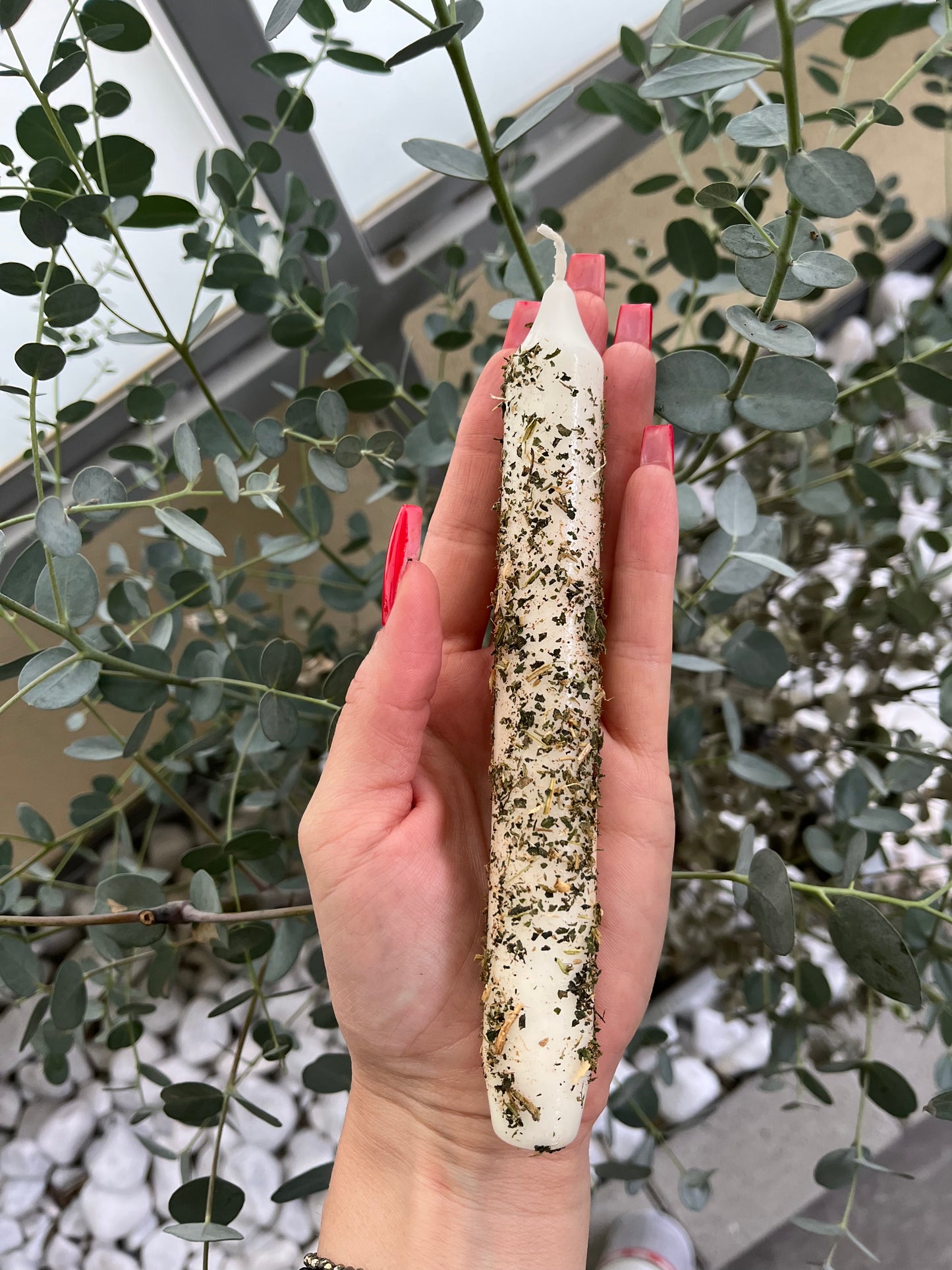 Ritualkerze Wurzelchakra aktivieren